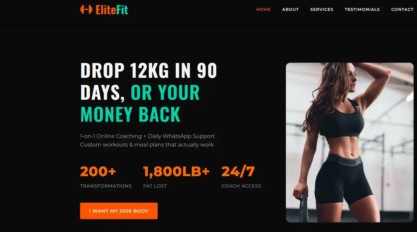 Project Fitness Plataform