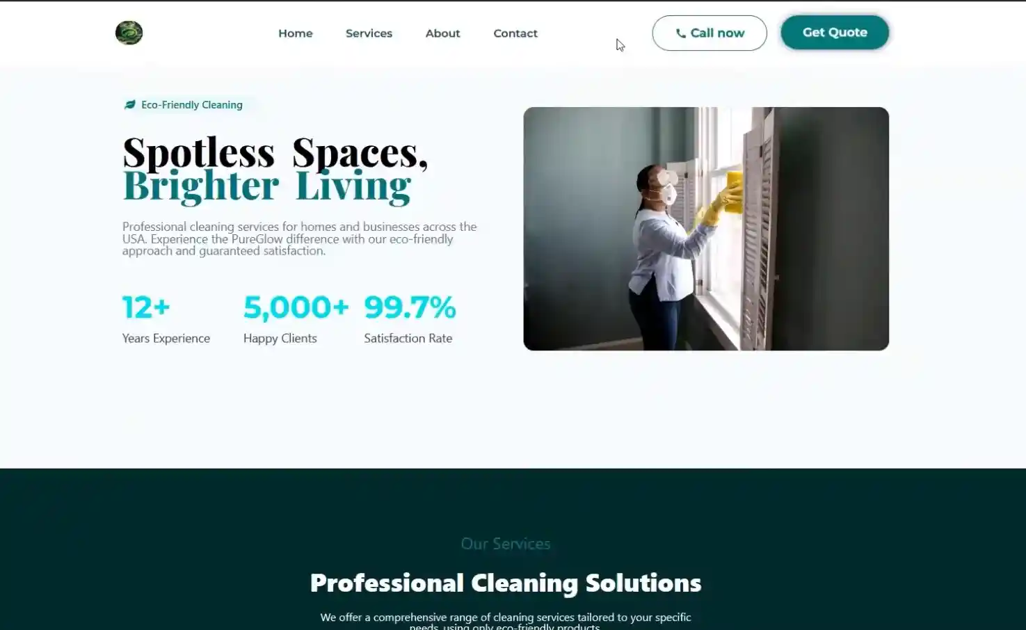 Spotless Cleaning project - Multi-location digital infrastructure
