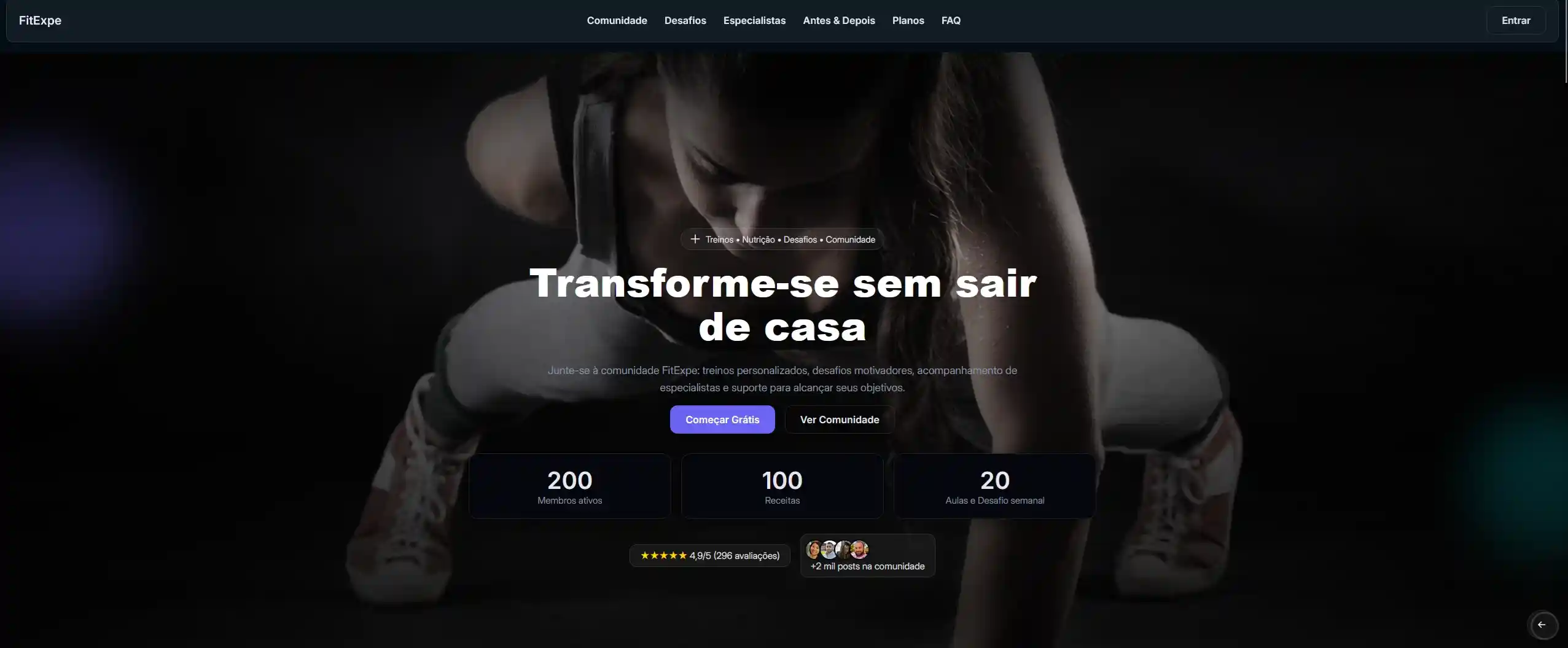 FitExpe Platform project - Digital ecosystem for fitness training